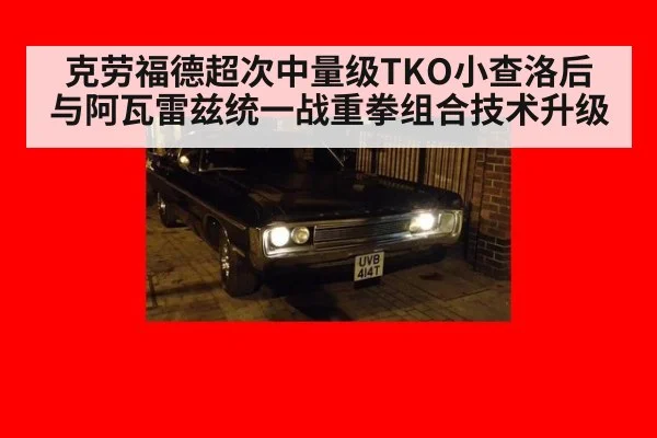 克劳福德超次中量级TKO小查洛后与阿瓦雷兹统一战重拳组合技术升级